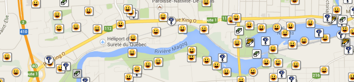 Géocaching Sherbrooke
